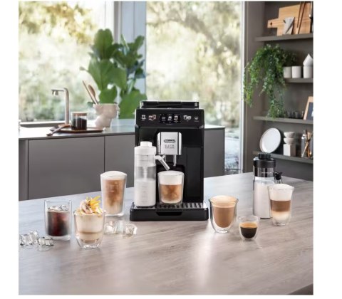 Delonghi Coffee Maker | ECAM450.65.G Eletta Explore | Pump pressure 19 bar | Built-in milk frother | Automatic | 1450 W | Grey Delonghi Coffee Maker | ECAM450.65.G Eletta Explore | Pump pressure 19 bar | Built-in milk frother | Automatic | 1450 W | Grey