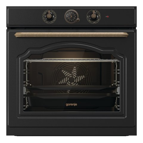 Gorenje Oven | BOS67372CLB | 77 L | Electric | AquaClean | Mechanical control | Steam function | Height 59.5 cm | Width 59.5 cm Gorenje Oven | BOS67372CLB | 77 L | Electric | AquaClean | Mechanical control | Steam function | Height 59.5 cm | Width 59.5 cm
