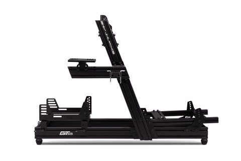 Next Level Racing | Aluminum | Racing Simulator Cockpit | GTElite Front and Side Mount Edition | Black Next Level Racing | Aluminum | Racing Simulator Cockpit | GTElite Front and Side Mount Edition | Black