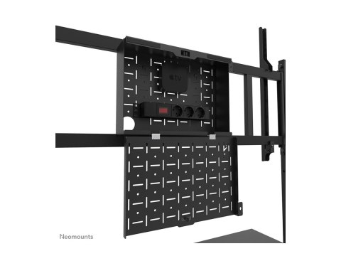 Neomounts MOVE Go XL FL50-575BL1 TV trolley - 65-110" - max 125 kg - manual h 129-139 cm - VESA 100x100-1100x600 - incl. hardwar