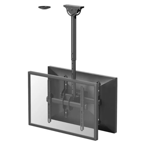 Neomounts NM-C440DBLACK Monitor/TV mount ceiling 2 screens - 32-60" - max 45 kg/screen - VESA 200x200-400x400 - h 56-91 cm - bla Neomounts NM-C440DBLACK Monitor/TV mount ceiling 2 screens - 32-60" - max 45 kg/screen - VESA 200x200-400x400 - h 56-91 cm - bla