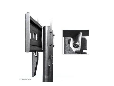 Neomounts NM-M1700BLACK TV trolley - 32-75" - max 50 kg - manual h 104,2-154,2 cm - VESA 200x200-600x400 - incl. cam/hardware sh
