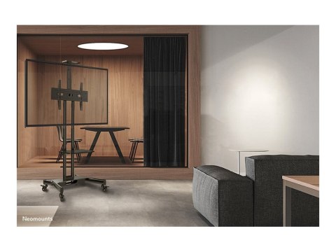 Neomounts NM-M1700BLACK TV trolley - 32-75" - max 50 kg - manual h 104,2-154,2 cm - VESA 200x200-600x400 - incl. cam/hardware sh