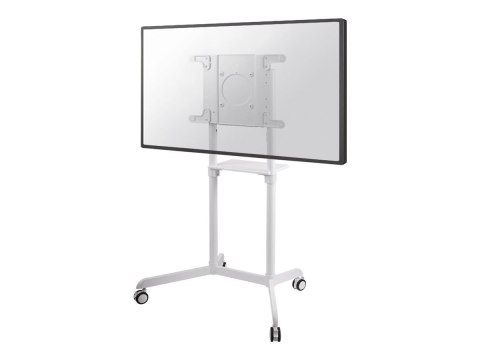 Neomounts NS-M1250WHITE TV trolley - 37-70" - max 70 kg - VESA 200x200-600x400 - 90° rotatable - incl. hardware shelf - white Neomounts NS-M1250WHITE TV trolley - 37-70" - max 70 kg - VESA 200x200-600x400 - 90° rotatable - incl. hardware shelf - white