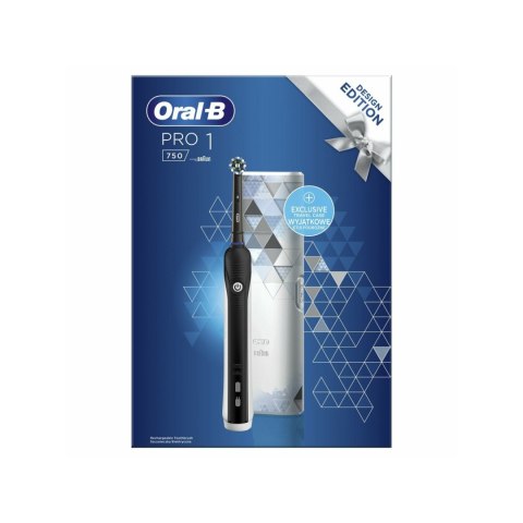 Oral-B | Electric Toothbrush | Pro1 750 | Rechargeable | For adults | Number of brush heads included 1 | Number of teeth brushin Oral-B | Electric Toothbrush | Pro1 750 | Rechargeable | For adults | Number of brush heads included 1 | Number of teeth brushin
