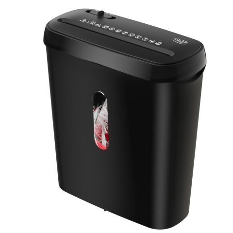 Paper Shredder | AD 1039 | Black | 8 L | 70 dB | Strip-cut Paper Shredder | AD 1039 | Black | 8 L | 70 dB | Strip-cut
