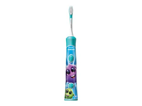 Philips | Soniczna szczoteczka elektryczna | HX6322/04 | Akumulatorowa | Dla dzieci | Liczba główek szczoteczki w zestawie 2 | L