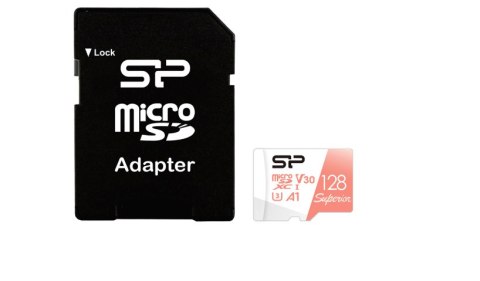 SILICON POWER Superior Micro SDXC 128GB, W/A, V30, A1, TF_SDXC UHS-I V3 | Silicon Power SILICON POWER Superior Micro SDXC 128GB, W/A, V30, A1, TF_SDXC UHS-I V3 | Silicon Power