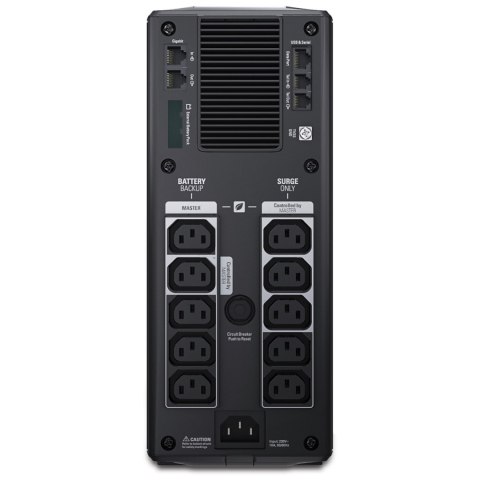Schneider Electric APC Back-UPS Pro, Tower, 10x IEC C13 outlets, AVR, LCD, user-replaceable battery | BR1500GI | 1500 VA | 865 W Schneider Electric APC Back-UPS Pro, Tower, 10x IEC C13 outlets, AVR, LCD, user-replaceable battery | BR1500GI | 1500 VA | 865 W