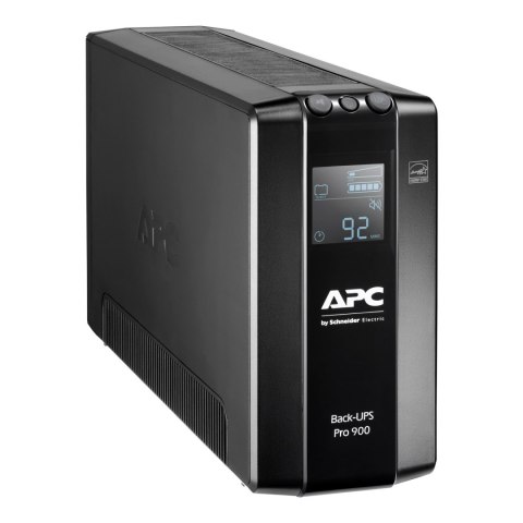 Schneider Electric APC Back-UPS Pro, Tower, 6x IEC C13 outlets, AVR, LCD, user-replaceable battery | BR900MI | 900 VA | 540 W | Schneider Electric APC Back-UPS Pro, Tower, 6x IEC C13 outlets, AVR, LCD, user-replaceable battery | BR900MI | 900 VA | 540 W |