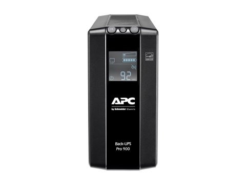 Schneider Electric APC Back-UPS Pro, Tower, 6x IEC C13 outlets, AVR, LCD, user-replaceable battery | BR900MI | 900 VA | 540 W | Schneider Electric APC Back-UPS Pro, Tower, 6x IEC C13 outlets, AVR, LCD, user-replaceable battery | BR900MI | 900 VA | 540 W |