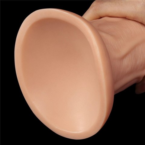 Ogromne dildo realistyczny wygląd przyssawka 24 cm Ogromne dildo realistyczny wygląd przyssawka 24 cm