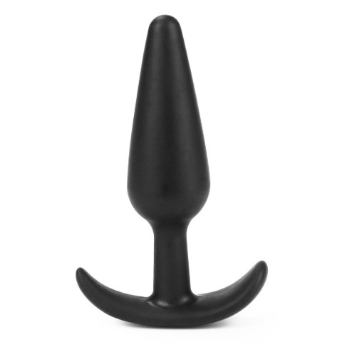 Silikonowy korek analny czarny z uchwytem 13,2 cm Silikonowy korek analny czarny z uchwytem 13,2 cm
