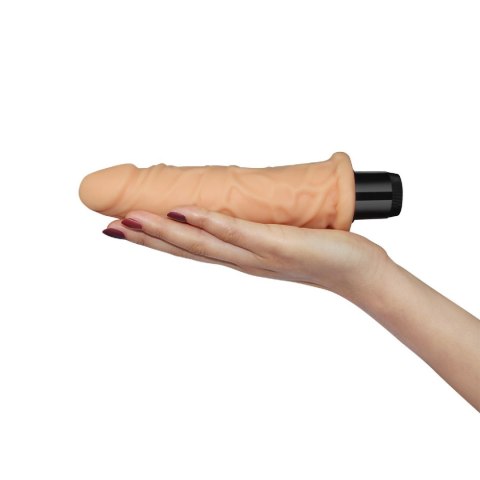 Wibrator naturalny żylasty penis z wibracją 20 cm Wibrator naturalny żylasty penis z wibracją 20 cm
