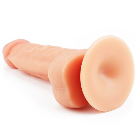 Wyżyłowany penis gruby z przyssawką dildo 20 cm Wyżyłowany penis gruby z przyssawką dildo 20 cm
