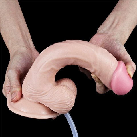 Gumowe dildo pompowane penis wytrysk przyssawka Gumowe dildo pompowane penis wytrysk przyssawka