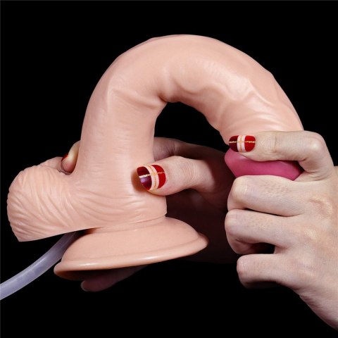Gumowe dildo pompowane penis wytrysk przyssawka Gumowe dildo pompowane penis wytrysk przyssawka