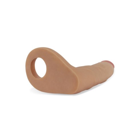 Gumowy strap-on sztuczny penis sex analny 17,5 cm Gumowy strap-on sztuczny penis sex analny 17,5 cm
