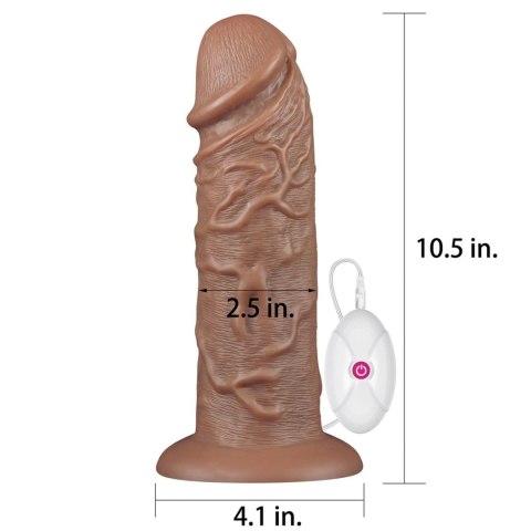 Murzyńskie ogromne dildo żyły i przyssawka 26,5 cm Murzyńskie ogromne dildo żyły i przyssawka 26,5 cm