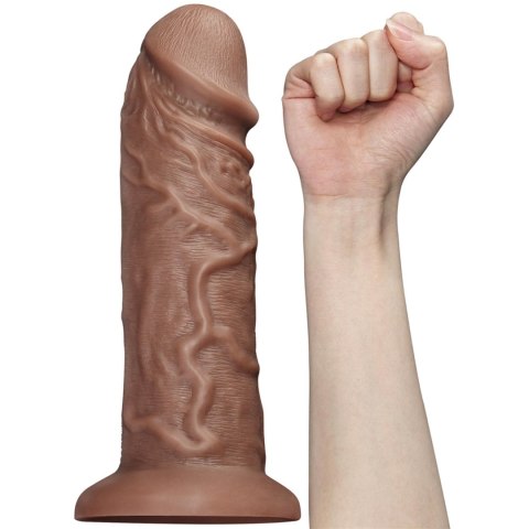 Murzyńskie ogromne dildo żyły i przyssawka 26,5 cm Murzyńskie ogromne dildo żyły i przyssawka 26,5 cm