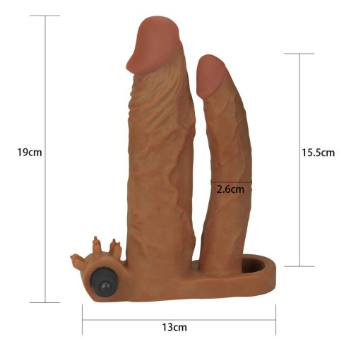 Opalone dildo na penisa wypustkami drugim dildo Opalone dildo na penisa wypustkami drugim dildo