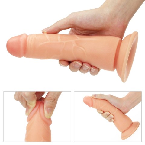 Strap-on realistyczny wygląd elastyczny giętki 19 Strap-on realistyczny wygląd elastyczny giętki 19