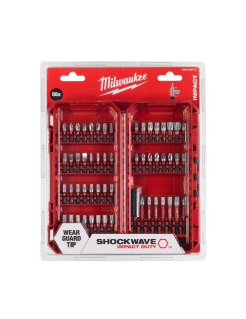 56 Piece Impact Bit Set MILWAUKEE SHW 56 Piece Impact Bit Set MILWAUKEE SHW