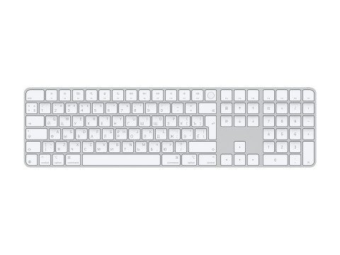 Apple Magic Keyboard with Touch ID and Numeric Keypad for Mac models with Apple silicon - Russian - White Keys Apple Magic Keyboard with Touch ID and Numeric Keypad for Mac models with Apple silicon - Russian - White Keys
