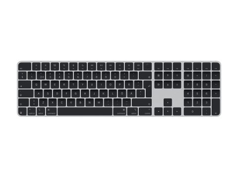 Apple Magic Keyboard with Touch ID and Numeric Keypad for Mac models with Apple silicon - Swedish - Black Keys Apple Magic Keyboard with Touch ID and Numeric Keypad for Mac models with Apple silicon - Swedish - Black Keys