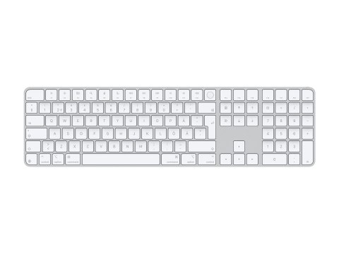 Apple Magic Keyboard with Touch ID and Numeric Keypad for Mac models with Apple silicon - Swedish - White Keys Apple Magic Keyboard with Touch ID and Numeric Keypad for Mac models with Apple silicon - Swedish - White Keys