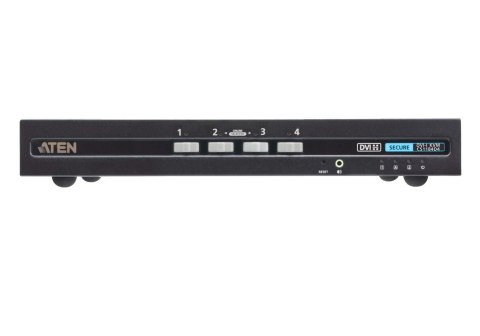 Aten CS1184D4-AT-G 4-portowy przełącznik KVM USB DVI Secure, zgodny z PSD PP v4.0 | Aten Aten CS1184D4-AT-G 4-portowy przełącznik KVM USB DVI Secure, zgodny z PSD PP v4.0 | Aten