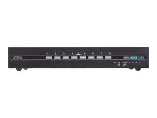 Aten CS1188D4C-AT-G 8-portowy przełącznik KVM USB - 4K DVI z przełącznikiem sieciowym | Aten