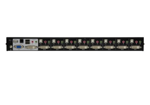 Aten CS1768-ATA-G 8-portowy przełącznik KVM USB DVI/Audio z pojedynczym łączem DVI | Aten Aten CS1768-ATA-G 8-portowy przełącznik KVM USB DVI/Audio z pojedynczym łączem DVI | Aten