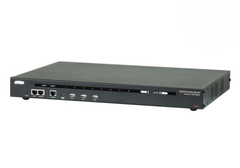 Aten SN0108CO-AXA-G 8-portowy serwer konsoli szeregowej z podwójnym zasilaniem/LAN | Aten Aten SN0108CO-AXA-G 8-portowy serwer konsoli szeregowej z podwójnym zasilaniem/LAN | Aten