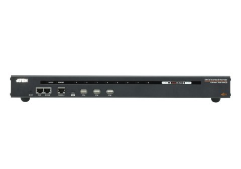 Aten SN0108CO-AXA-G 8-portowy serwer konsoli szeregowej z podwójnym zasilaniem/LAN | Aten Aten SN0108CO-AXA-G 8-portowy serwer konsoli szeregowej z podwójnym zasilaniem/LAN | Aten
