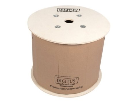 Digitus | CAT 7a | Kabel masowy | Skrętka ekranowana (SFTP) | Żółty | 1000 m