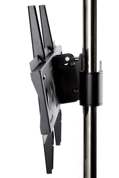 EDBAK Flat Screen Trolley for Two 42-65" Screen, vertical position, Black EDBAK Flat Screen Trolley for Two 42-65" Screen, vertical position, Black