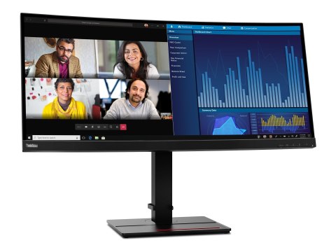 Lenovo | P34w-20 | 34,14" | IPS | 21:9 | 4 ms | 300 cd/m² | Czarny | Ilość portów HDMI 2 | 60 Hz