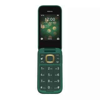 Nokia | 2660 Flip 4G | Zielony | 2.8 " | TFT LCD | 48 MB | 128 MB | Dual SIM | Nano-SIM | 3G | Bluetooth | 4.2 | USB w wersji mi