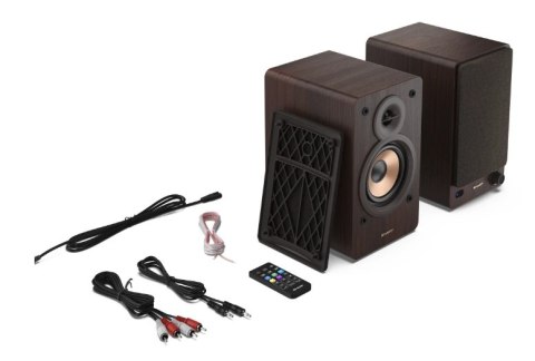 Sharp CP-SS30 Głośniki półkowe, brązowe Sharp | Głośniki | CP-SS30(BR) Półka | 60 W | Bluetooth | Brązowy | Połączenie bezprzewo Sharp CP-SS30 Głośniki półkowe, brązowe Sharp | Głośniki | CP-SS30(BR) Półka | 60 W | Bluetooth | Brązowy | Połączenie bezprzewo