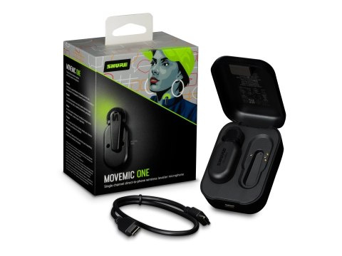 Shure MV-TWO-KIT-Z6 Two-Channel Wireless Lavalier Microphone System With Receiver Shure MV-TWO-KIT-Z6 Two-Channel Wireless Lavalier Microphone System With Receiver