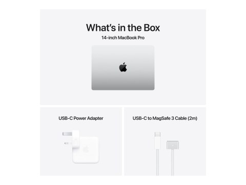 Apple MacBook Pro 14" Apple M4 10C CPU, 10C GPU/24GB/1TB GB SSD/Silver/RUS Apple MacBook Pro 14" Apple M4 10C CPU, 10C GPU/24GB/1TB GB SSD/Silver/RUS
