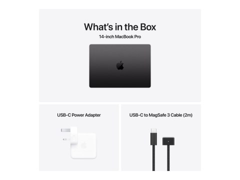 Apple MacBook Pro 14" Apple M4 Pro 14C CPU, 20C GPU/24GB/1TB SSD/Space Black/RUS Apple MacBook Pro 14" Apple M4 Pro 14C CPU, 20C GPU/24GB/1TB SSD/Space Black/RUS