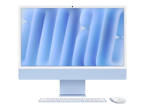 Apple iMac 24" 4.5K Retina, Apple M4 10C CPU, 10C GPU/16GB/256GB SSD/Blue/RUS Apple iMac 24" 4.5K Retina, Apple M4 10C CPU, 10C GPU/16GB/256GB SSD/Blue/RUS