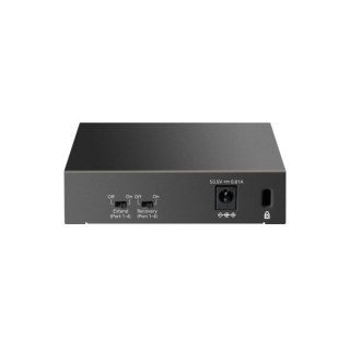 TP-LINK LS105LP 5-Port 10/100 Mbps Desktop Switch with 4-Port PoE