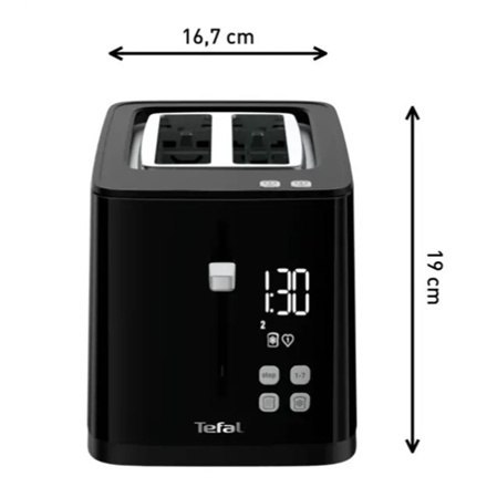 Tefal Toaster TT6408, Black Tefal Toaster TT6408, Black