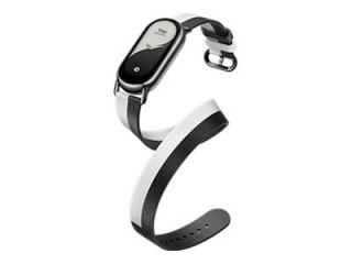 Xiaomi | Pasek Na Rękę | Projektowany Dla Xiaomi Smart Band 8 | Czarno-biały