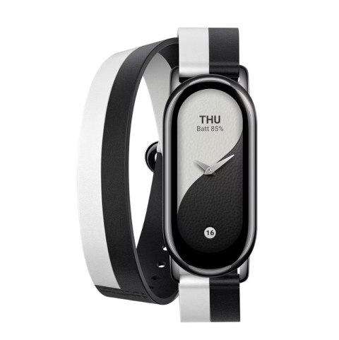 Xiaomi | Pasek Na Rękę | Projektowany Dla Xiaomi Smart Band 8 | Czarno-biały
