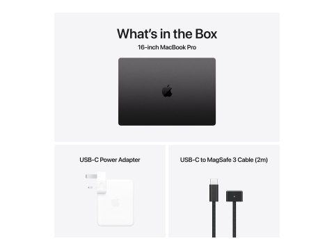 Apple MacBook Pro 16" Apple M4 Max 14C CPU, 32C GPU/36GB/1TB SSD/Space Black/RUS Apple MacBook Pro 16" Apple M4 Max 14C CPU, 32C GPU/36GB/1TB SSD/Space Black/RUS