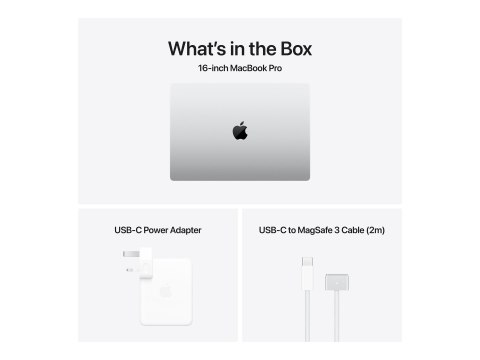 Apple MacBook Pro 16" Apple M4 Pro 14C CPU, 20C GPU/24GB/512GB SSD/Silver/RUS Apple MacBook Pro 16" Apple M4 Pro 14C CPU, 20C GPU/24GB/512GB SSD/Silver/RUS